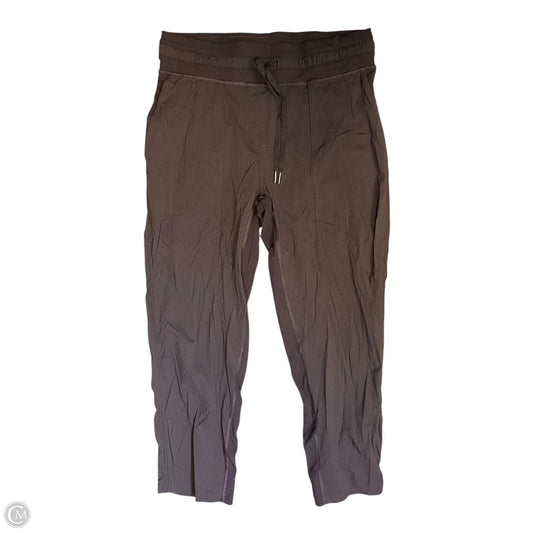Athletic Pants By Lululemon In Brown, Size: 8