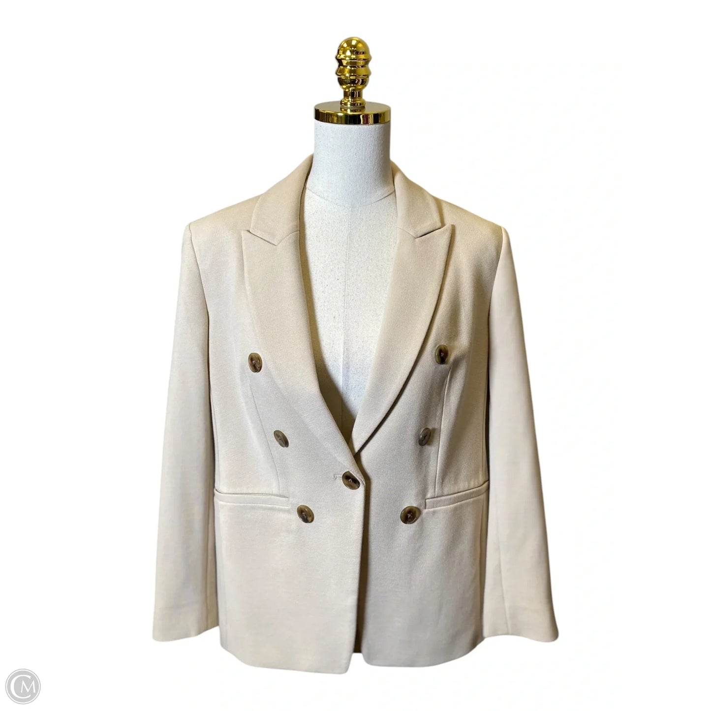 Blazer By Express In Beige, Size: M