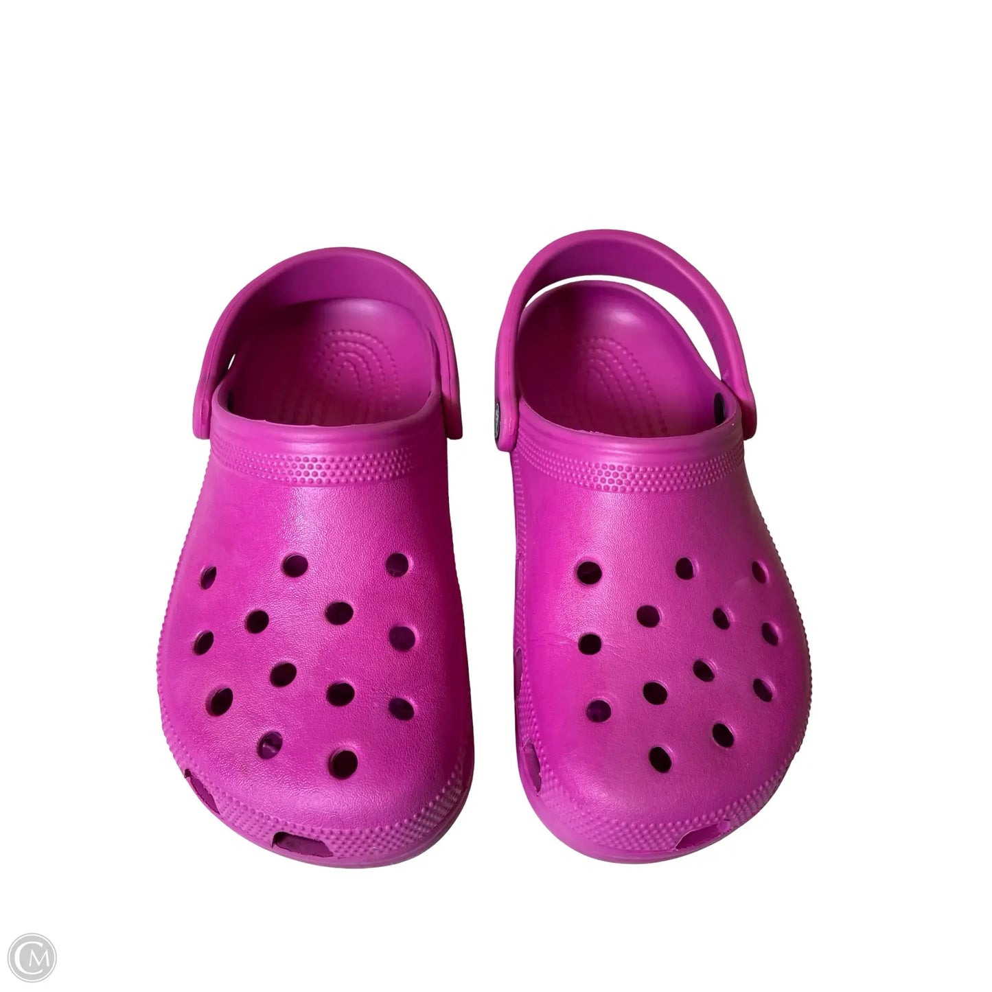 Shoes Flats By Crocs In Purple, Size: 6