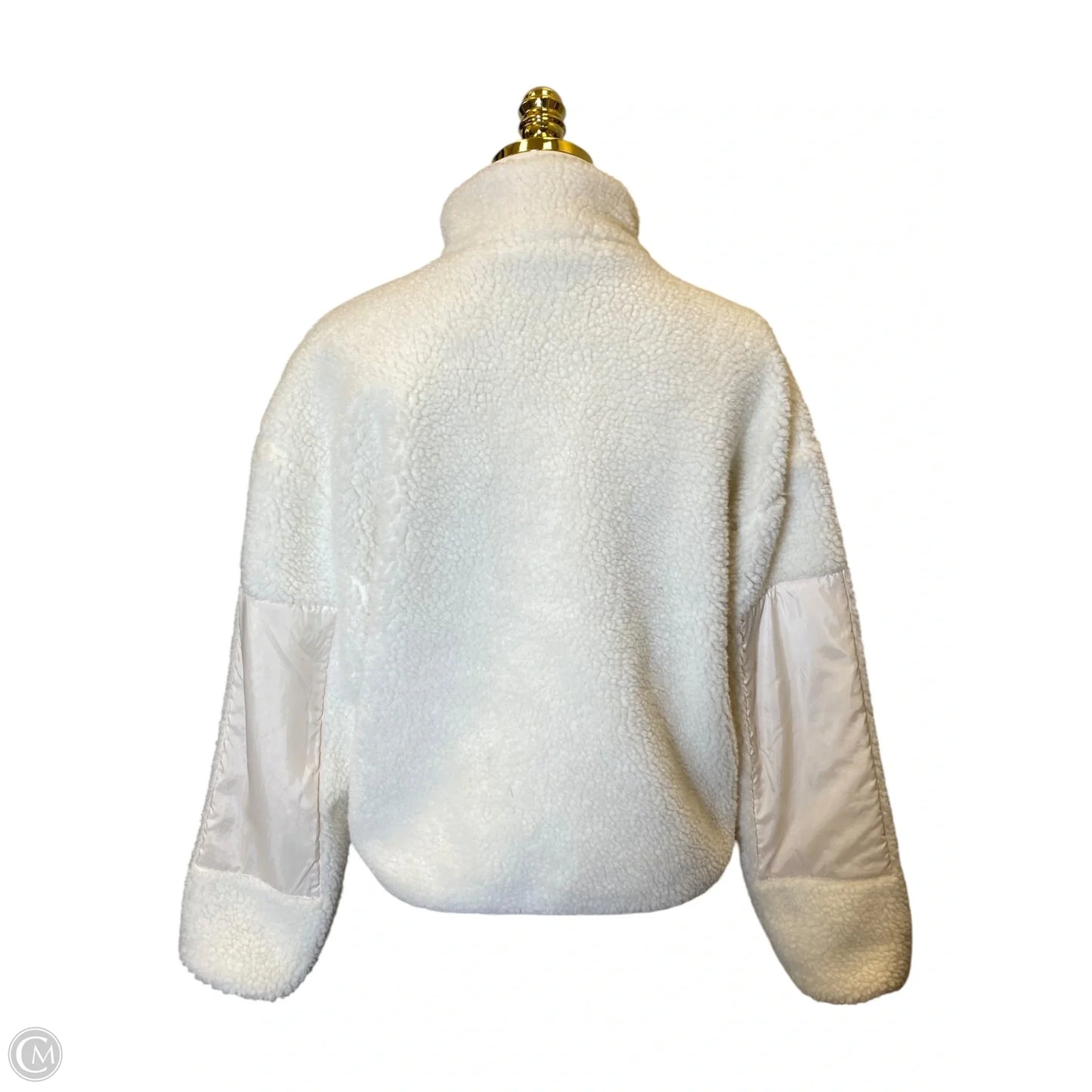 Athletic Jacket By Fabletics In Cream, Size: Xs