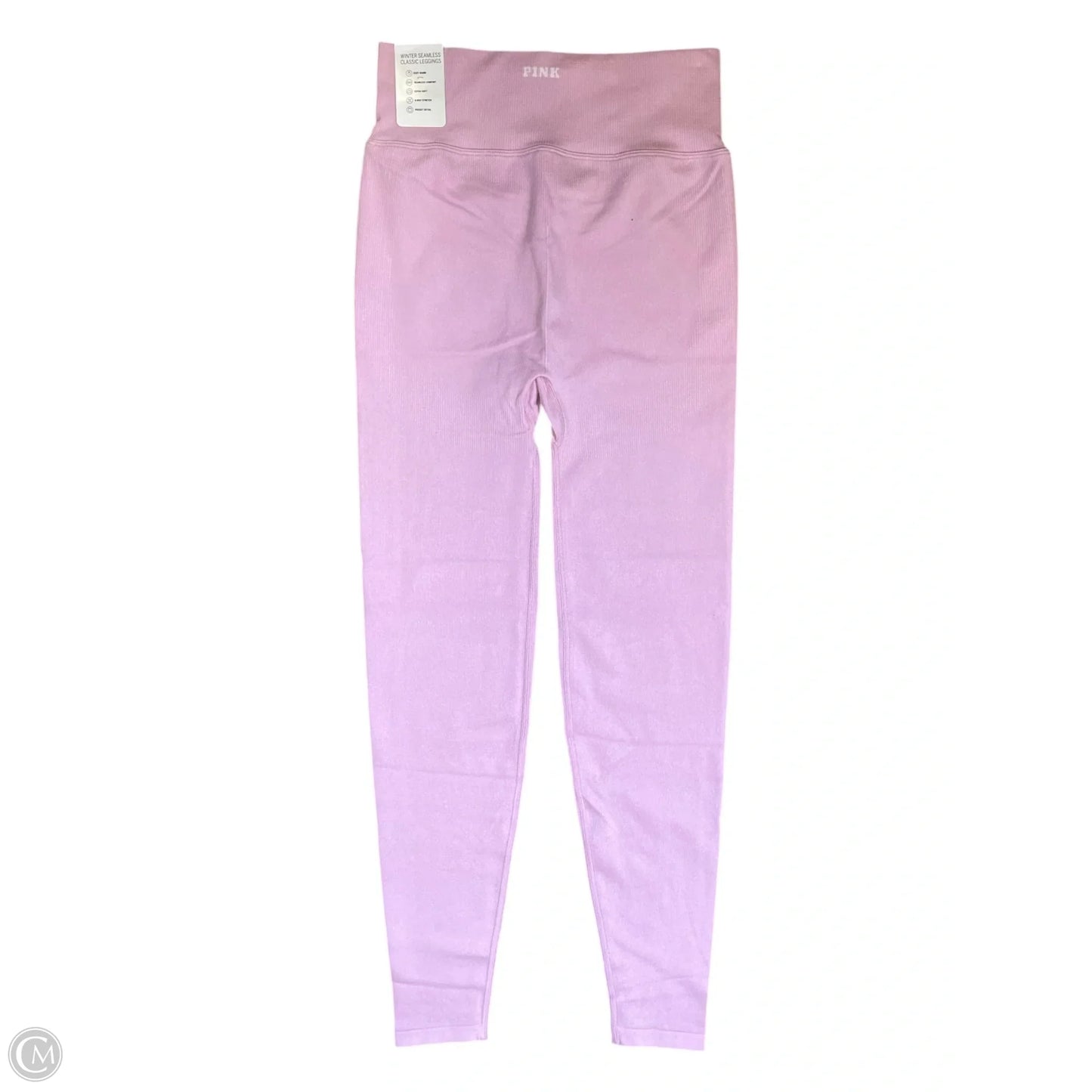 Athletic Leggings By Pink In Pink, Size: M