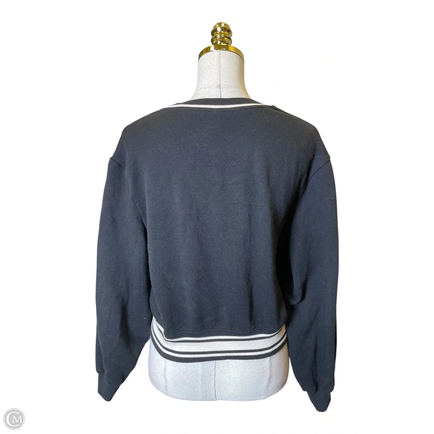 Jacket Fleece By Pink In Black, Size: L