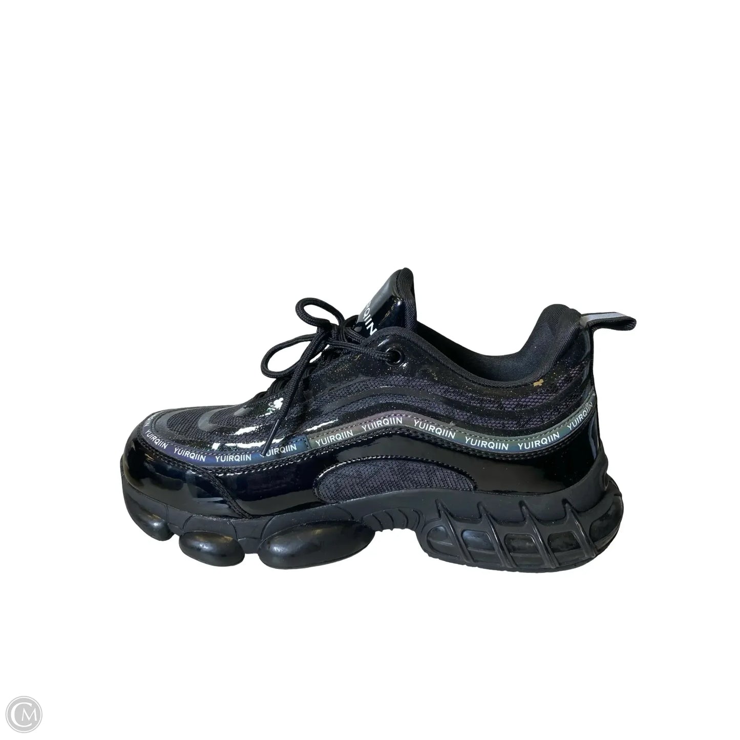 Shoes Sneakers By Clothes Mentor In Black, Size: 8.5