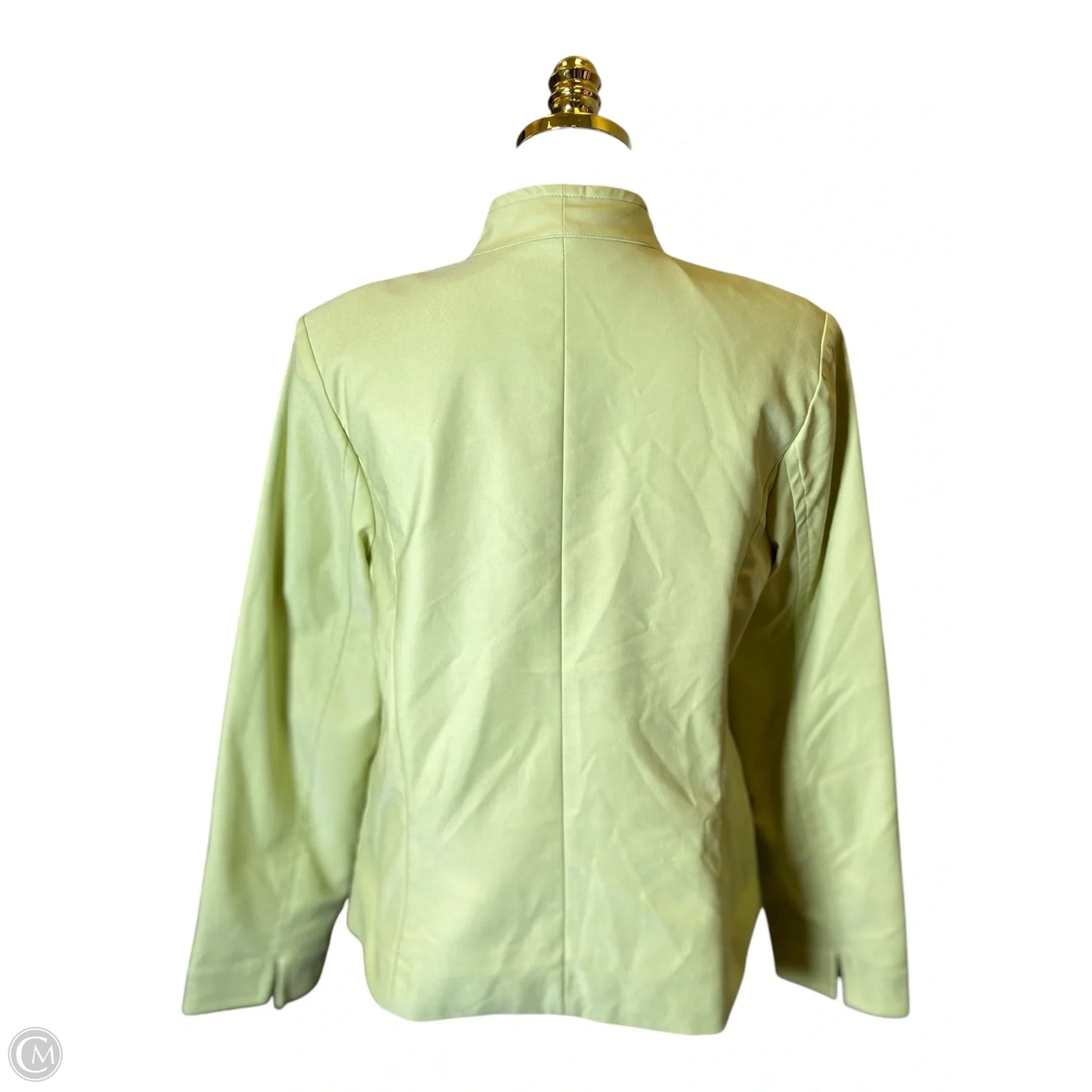 Blazer By Dialogue Qvc In Green, Size: M