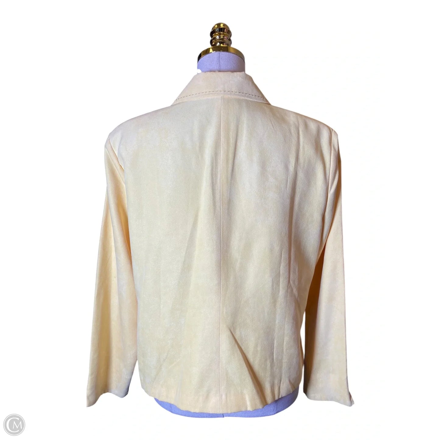 Blazer By Clothes Mentor In Yellow, Size: Mp
