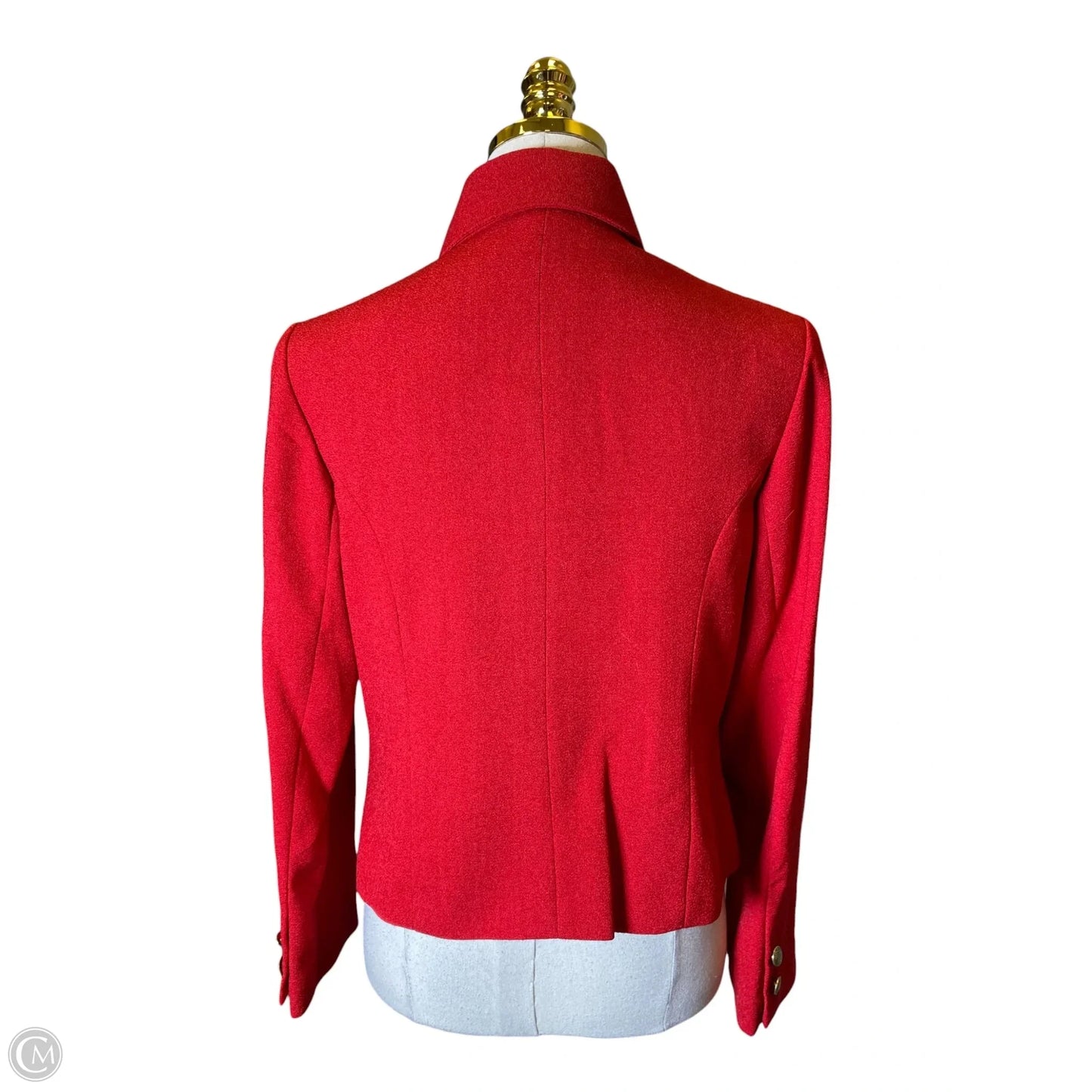 Blazer By Clothes Mentor In Red, Size: 10p
