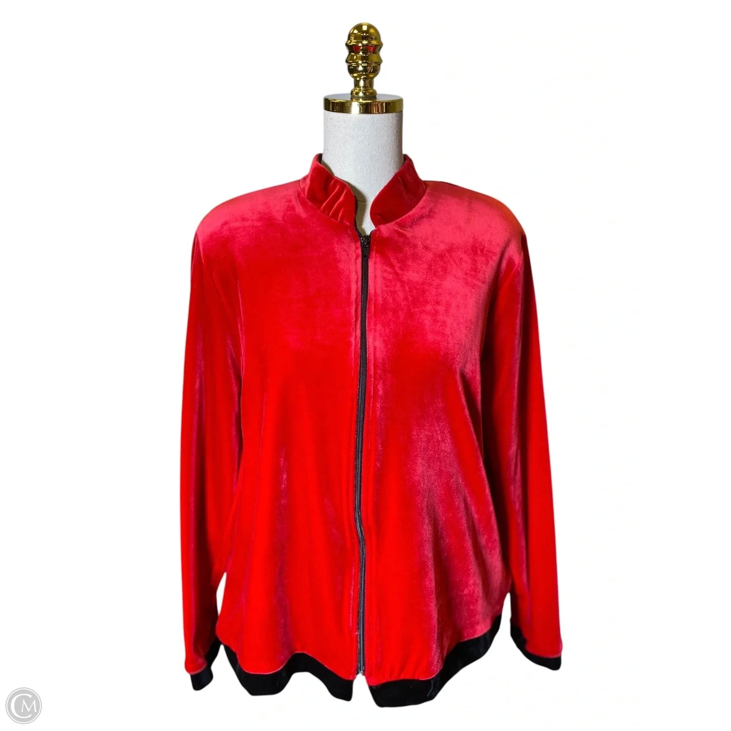Jacket Other By Clio In Black & Red, Size: L