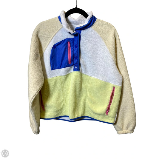 Jacket Fleece By Clothes Mentor In Multi-colored, Size: S