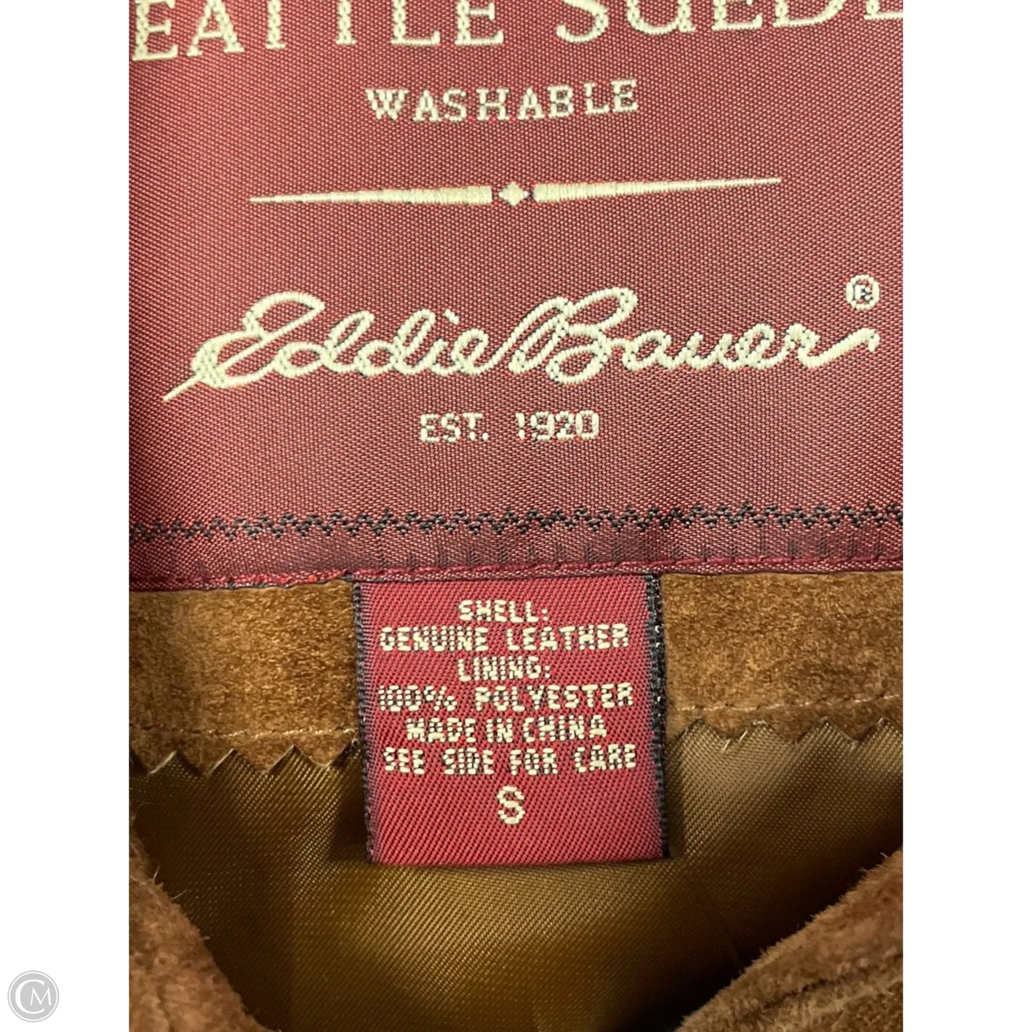 Jacket Other By Eddie Bauer In Brown, Size: S