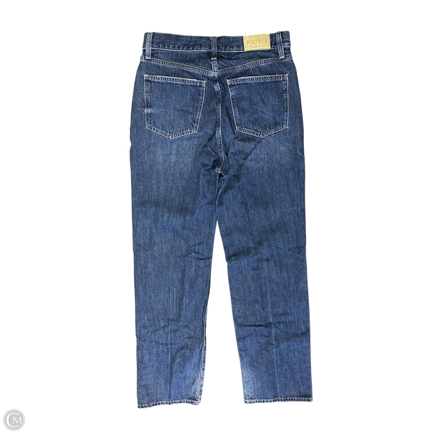 Jeans Straight By Pistola In Blue Denim, Size: 4