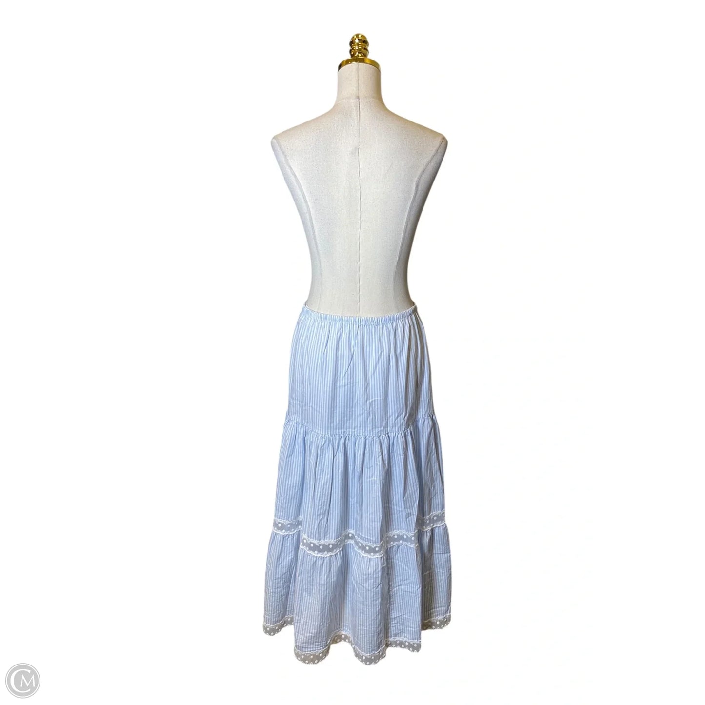 Skirt Maxi By Clothes Mentor In Striped Pattern, Size: S