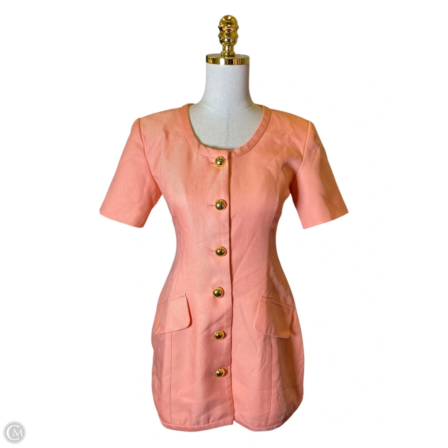 Dress Casual Midi By 1.state In Coral, Size: S