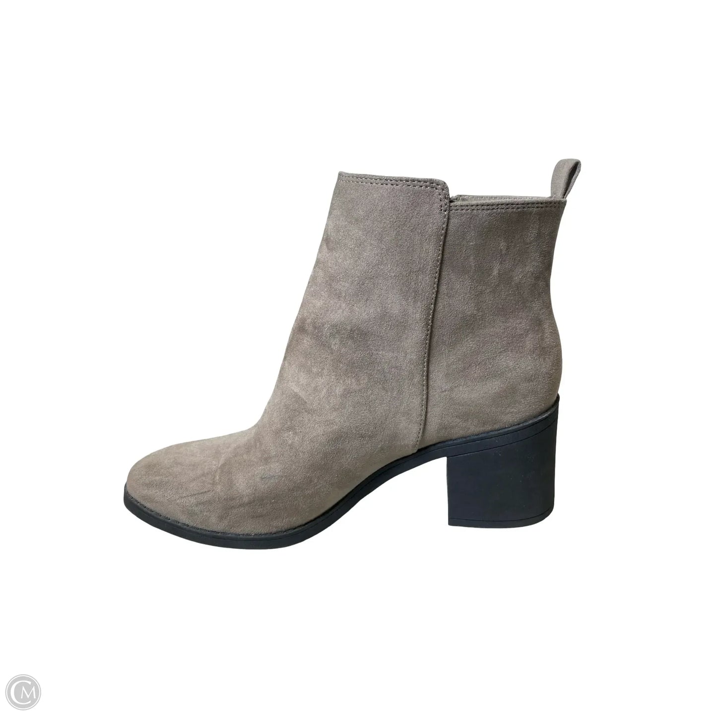 Boots Ankle Heels By H&m In Grey, Size: 7.5