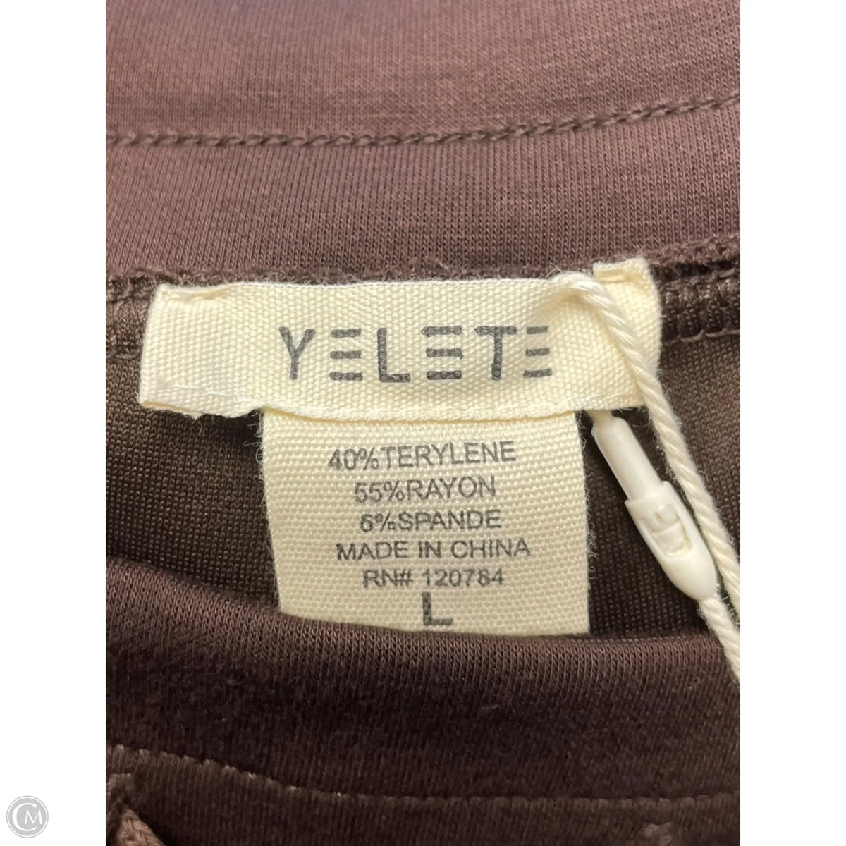 Pants Lounge By Yelete In Brown, Size: L