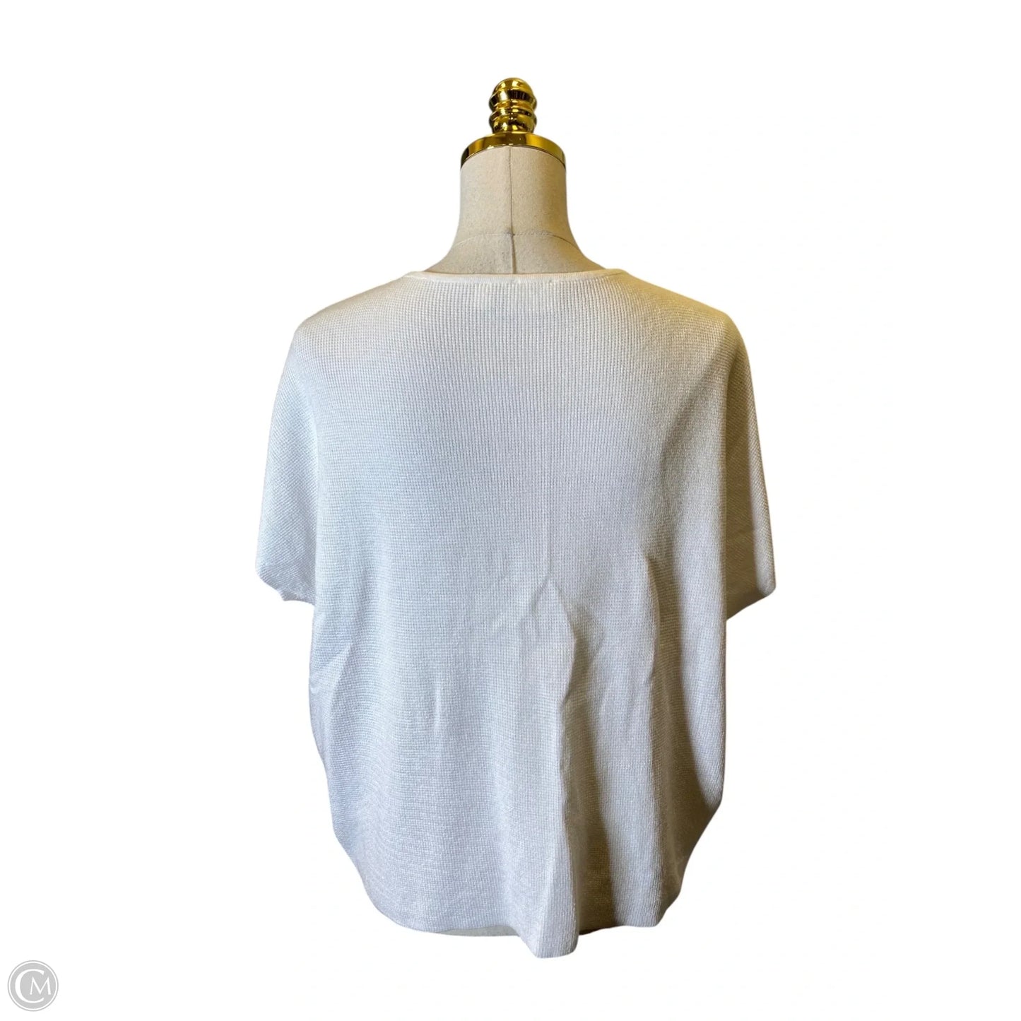 Top Short Sleeve By Cyrus In White, Size: L