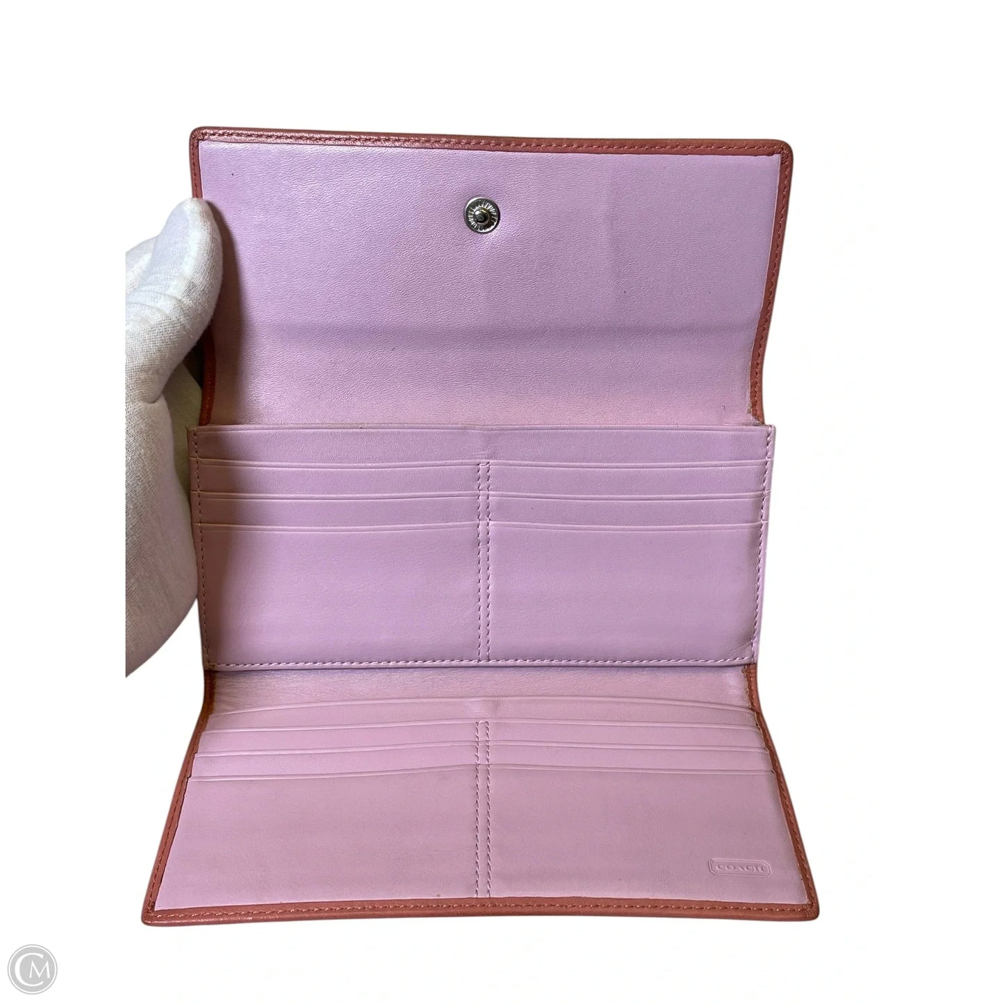 Wallet Designer By Coach, Size: Large