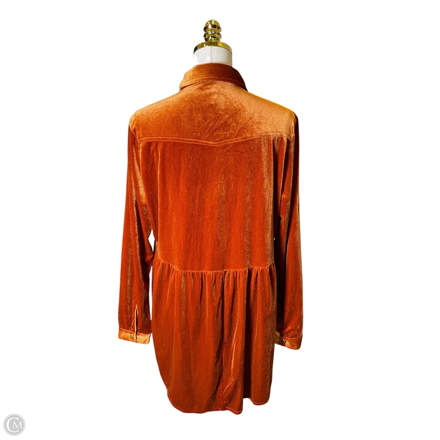 Top Long Sleeve By Umgee In Orange, Size: Xl