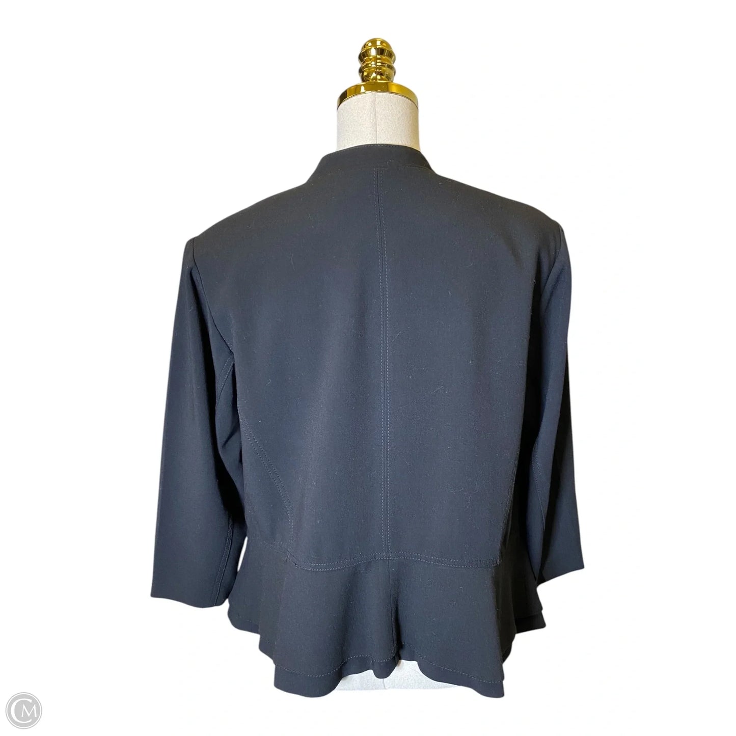 Blazer By Roz And Ali In Black, Size: 14