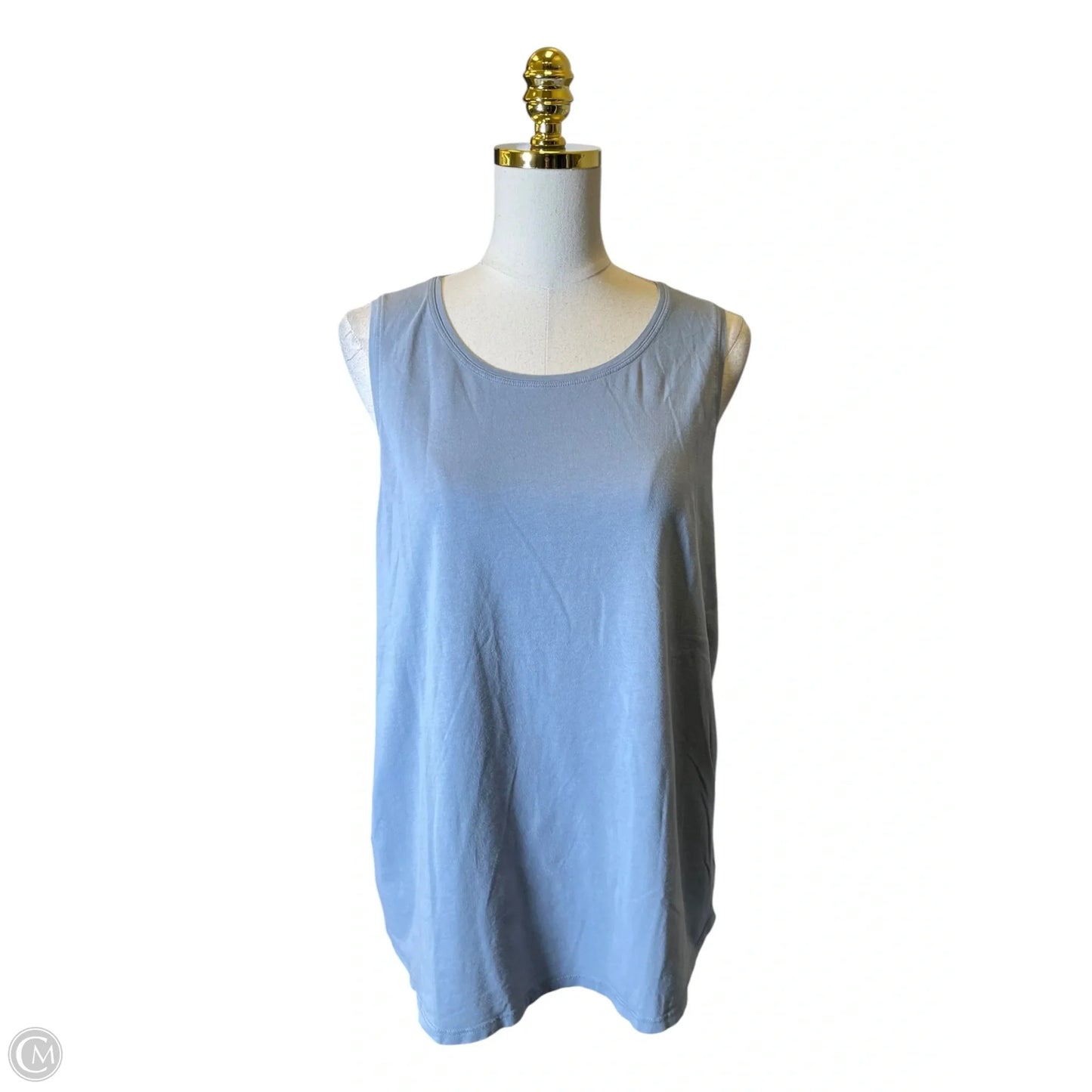 Athletic Tank Top By Lululemon In Blue, Size: L