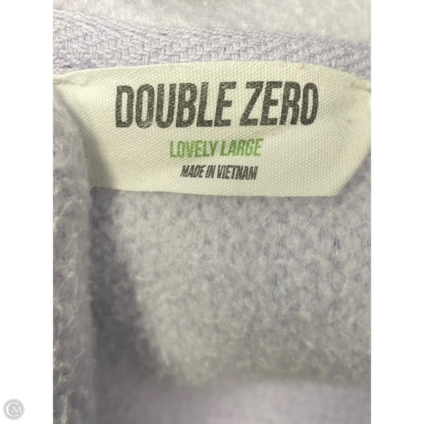 Jacket Faux Fur & Sherpa By Double Zero In Purple, Size: L