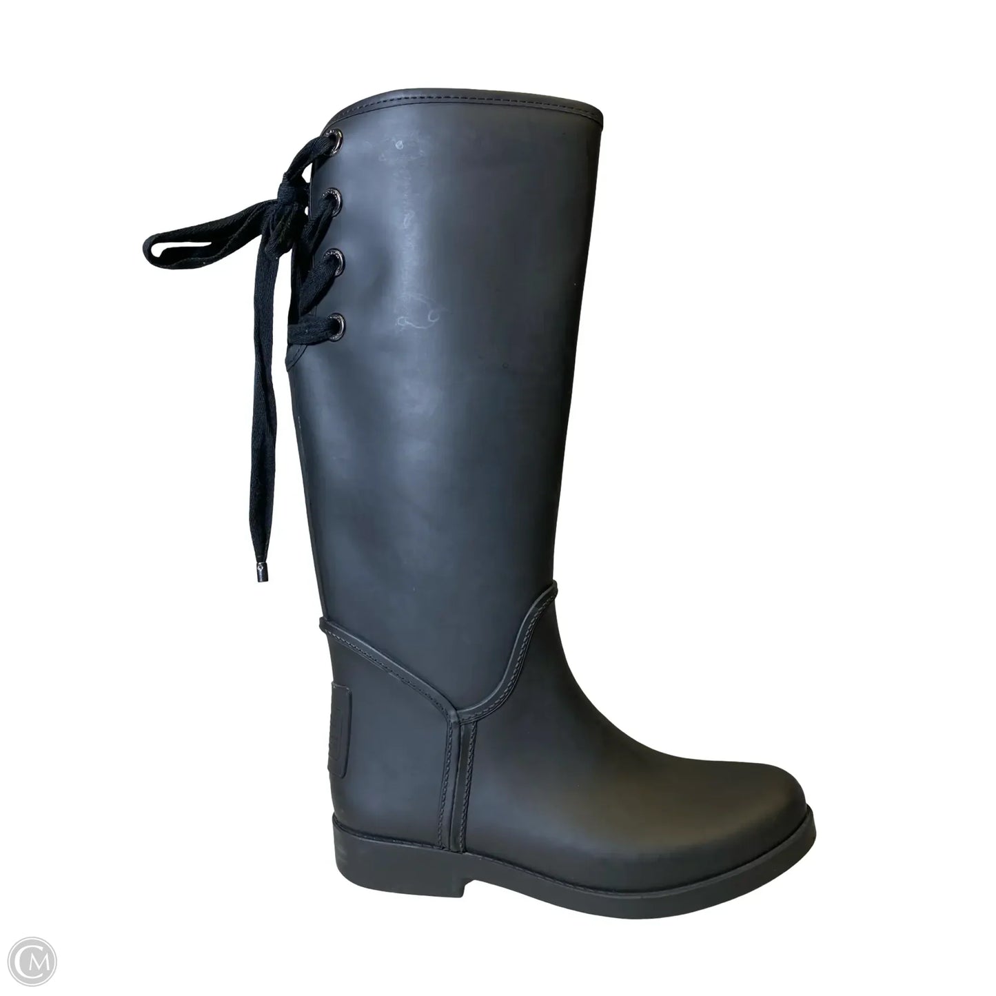Boots Designer By Coach In Black, Size: 8