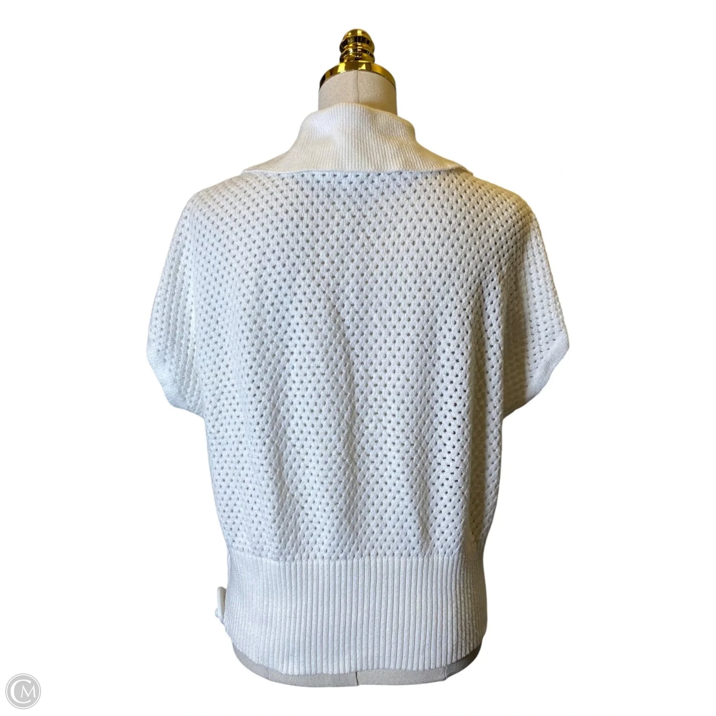 Sweater By Clothes Mentor In White, Size: Xl