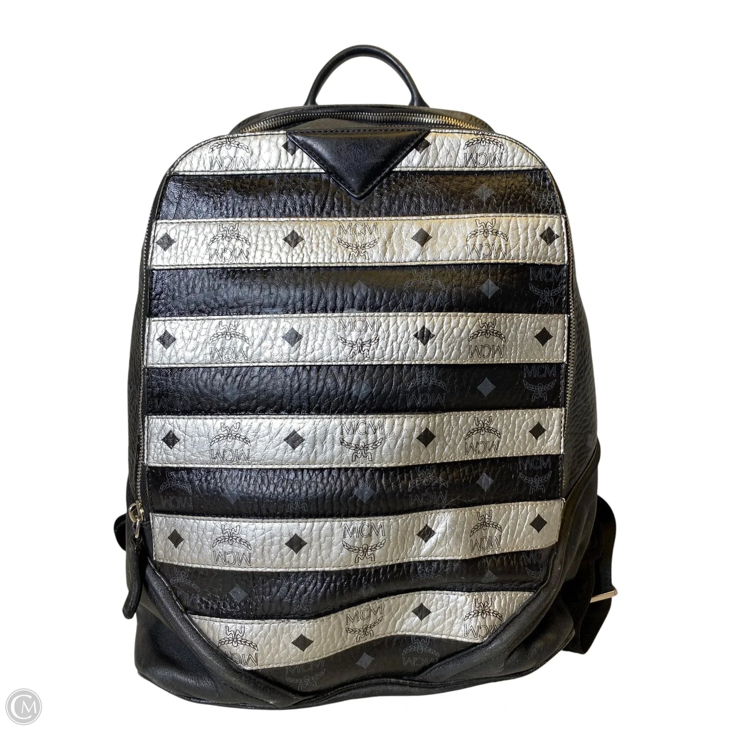 Backpack Luxury Designer By Mcm, Size: Large