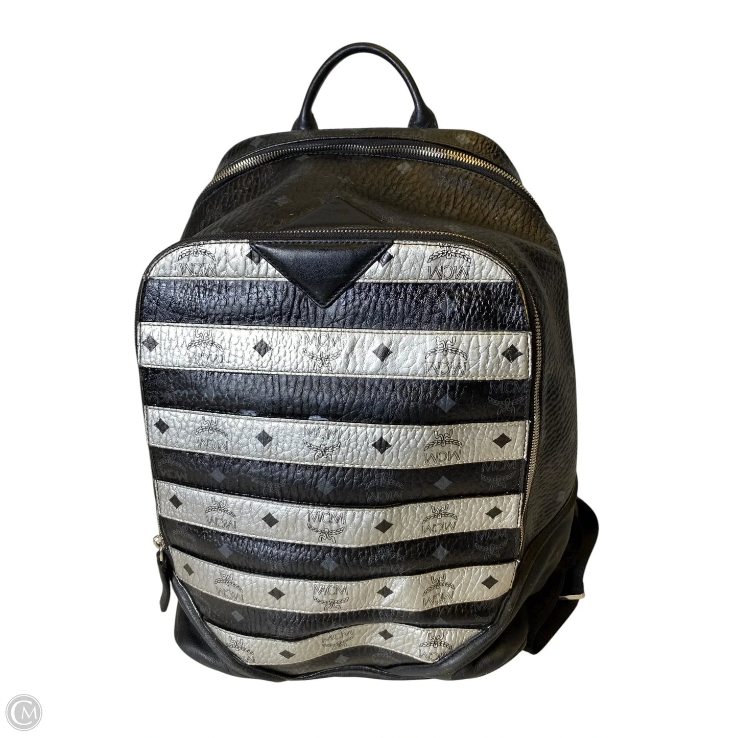 Backpack Luxury Designer By Mcm, Size: Large
