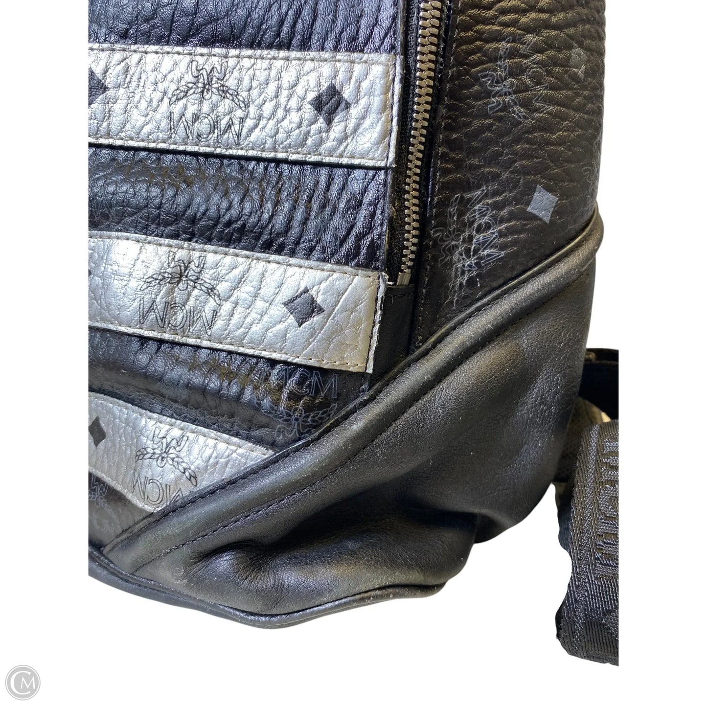 Backpack Luxury Designer By Mcm, Size: Large
