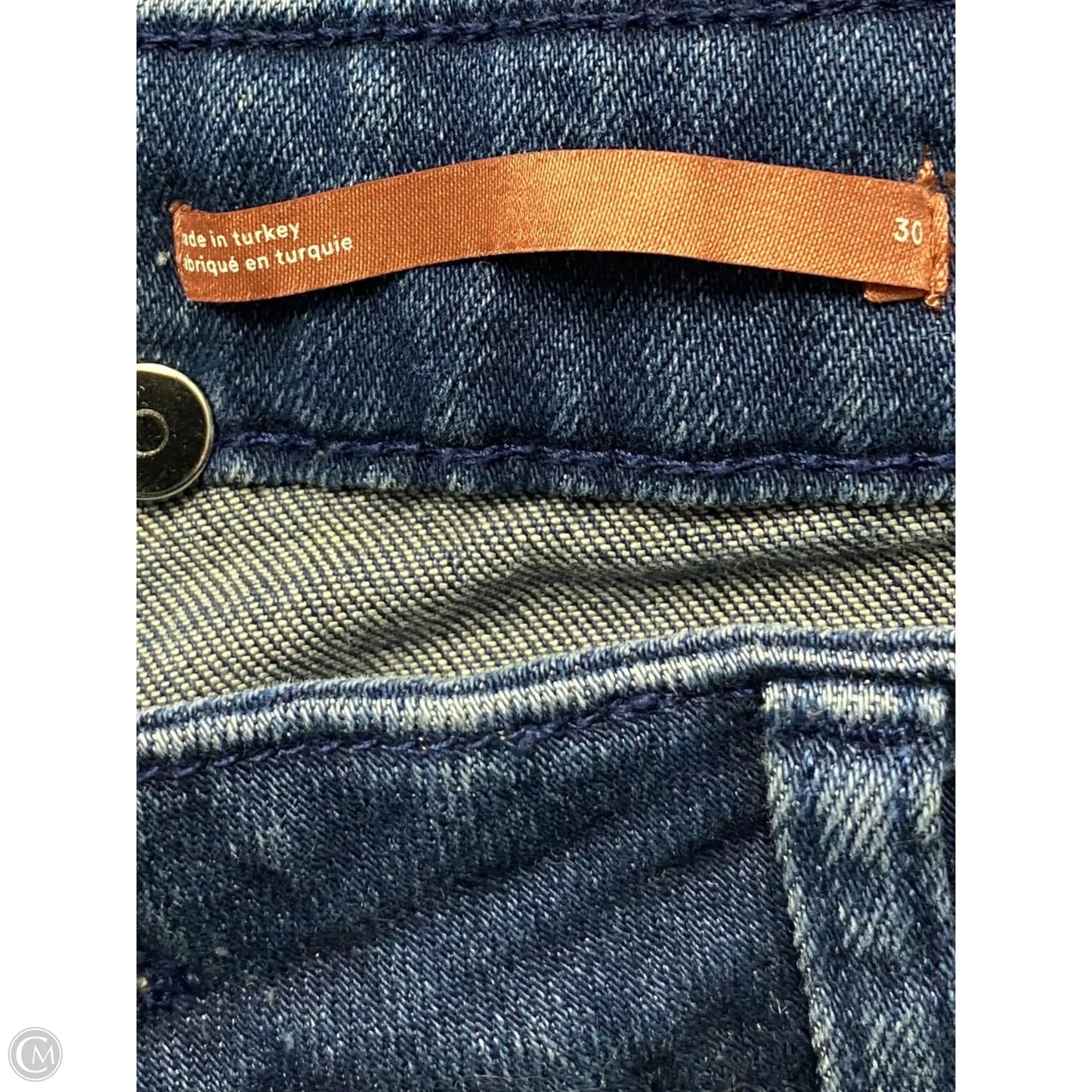 Jeans Boot Cut By Pilcro In Blue Denim, Size: 30