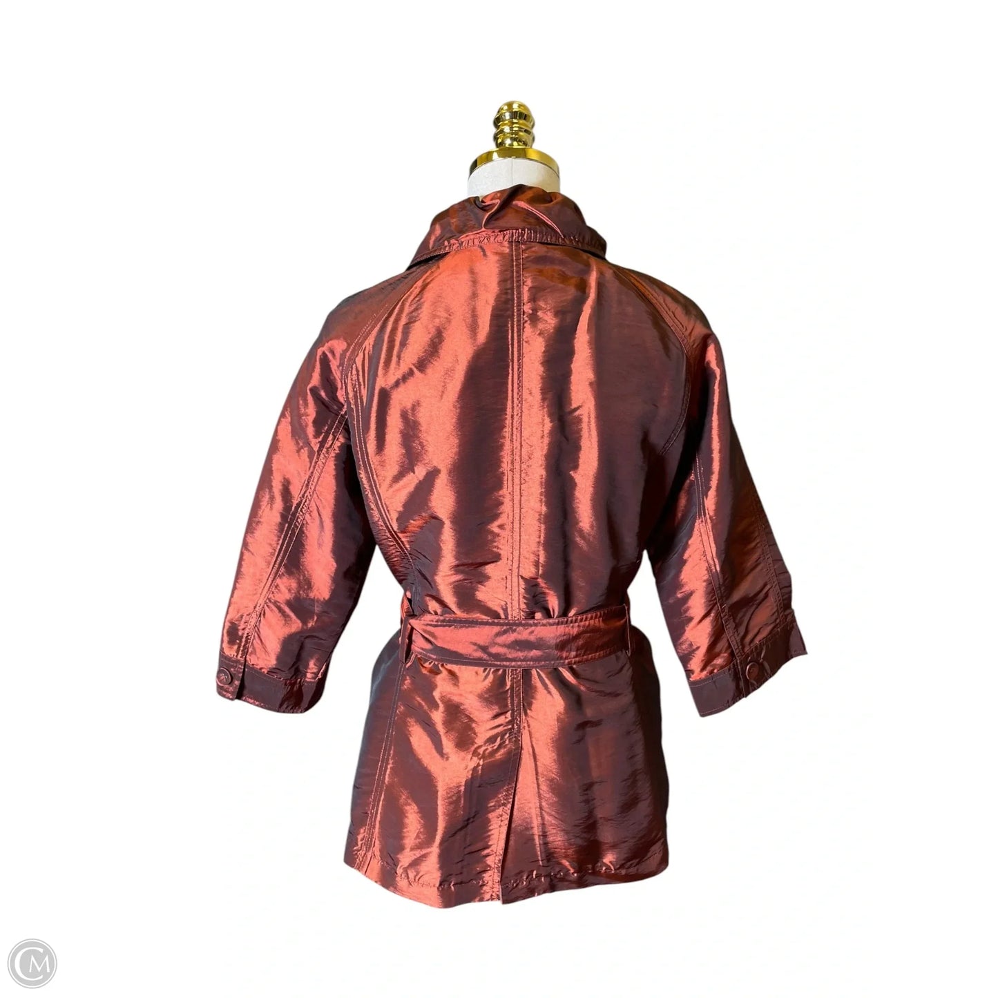 Coat Other By Chicos In Orange, Size: L