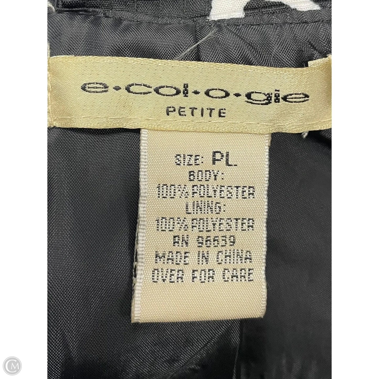 Jacket Other By Clothes Mentor In Black & White, Size: Lp