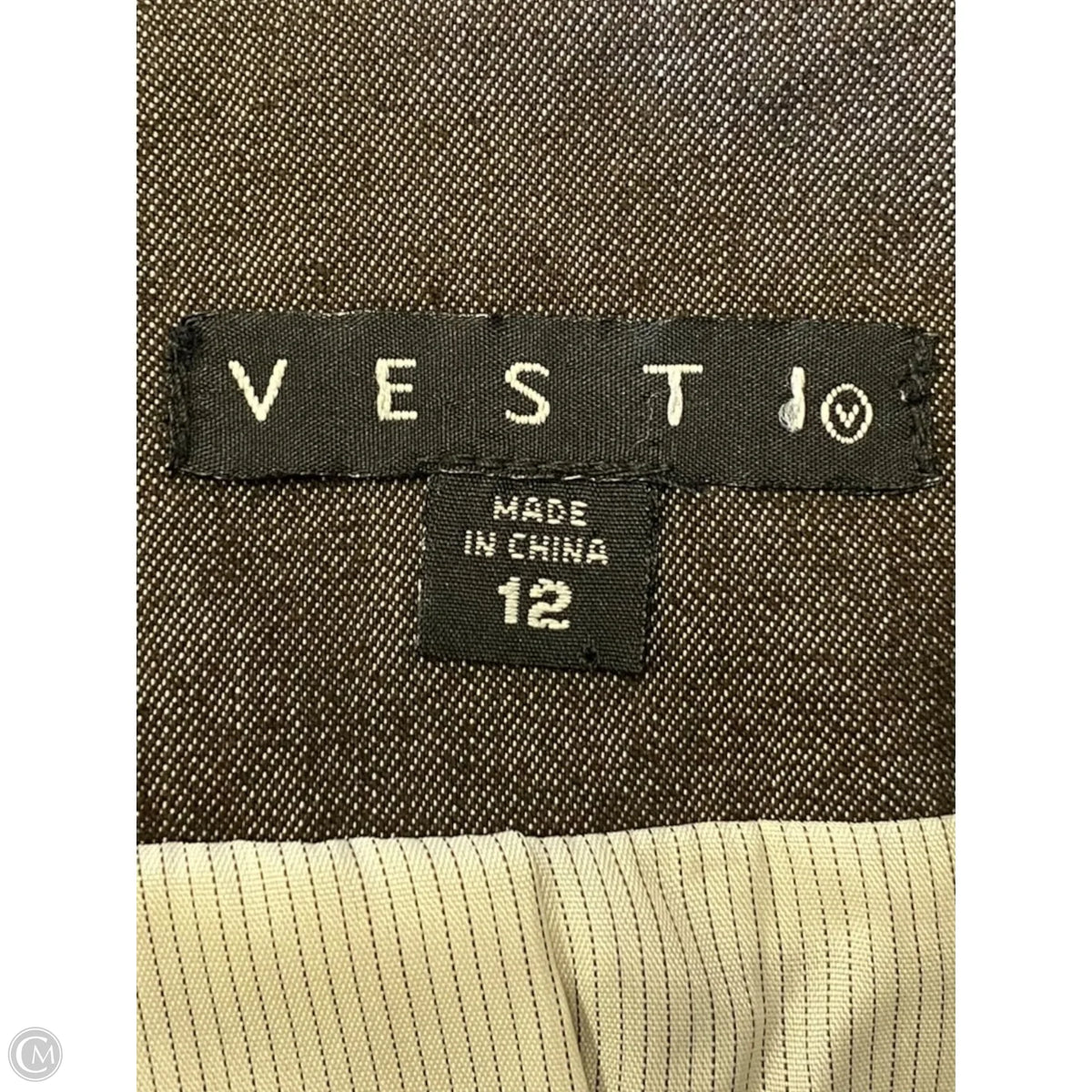 Coat Other By Clothes Mentor In Brown, Size: 12
