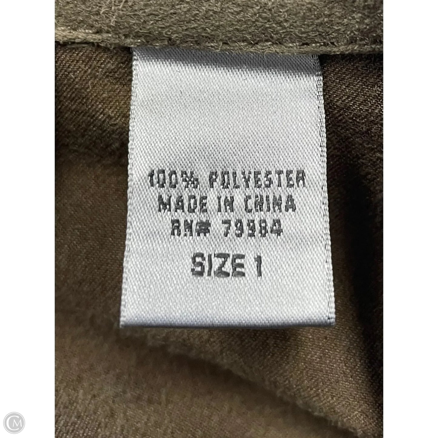 Top Long Sleeve By Chicos In Brown, Size: M