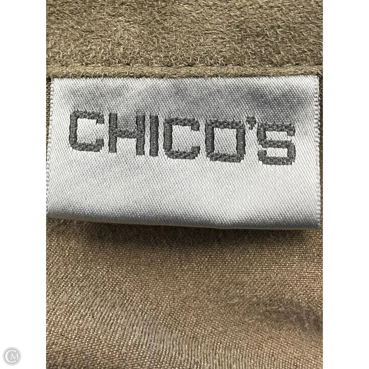 Top Long Sleeve By Chicos In Brown, Size: M