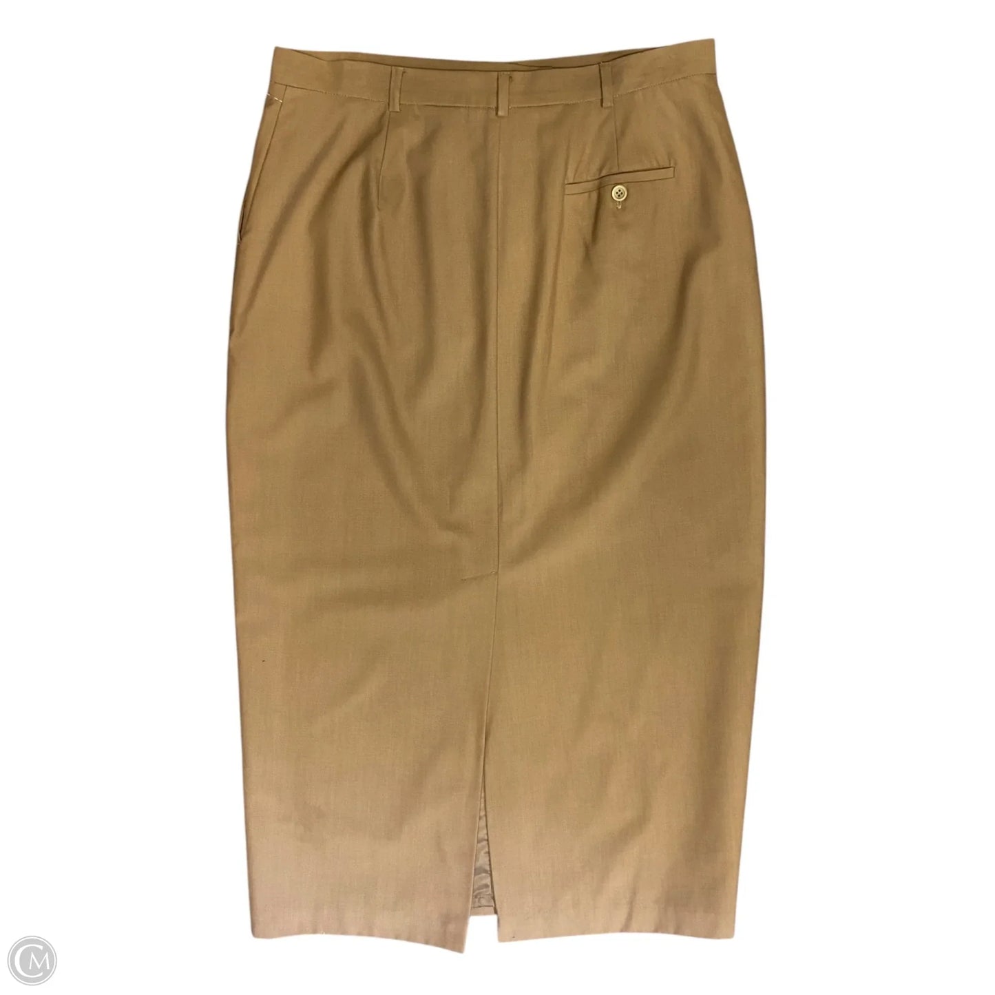 Skirt Maxi By Evan-picone In Beige, Size: 14