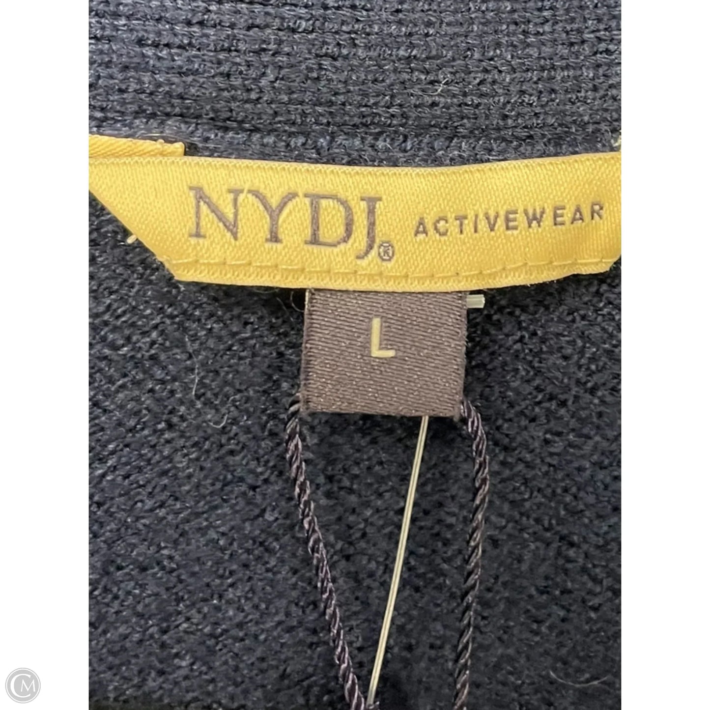 Sweater Cardigan By Nydj In Navy, Size: L