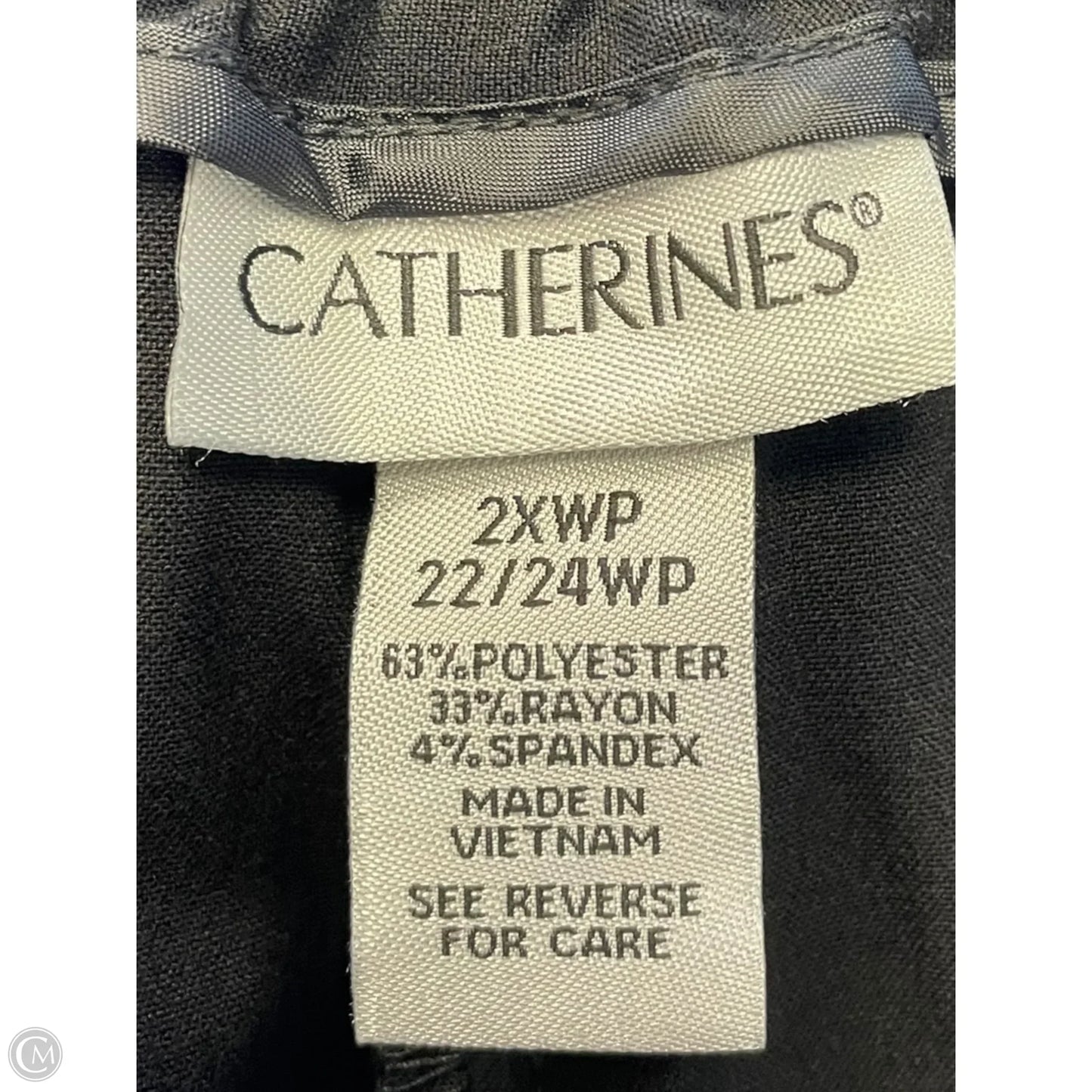 Pants Other By Catherines In Black, Size: 22