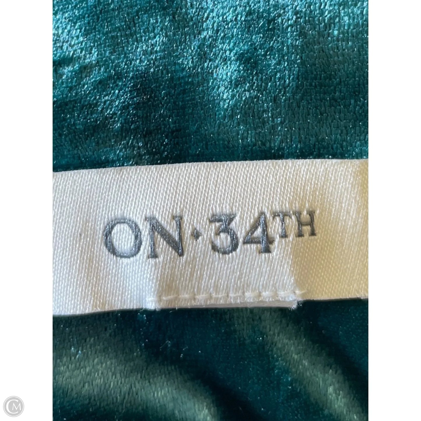 Jumpsuit By On 34th In Teal, Size: L