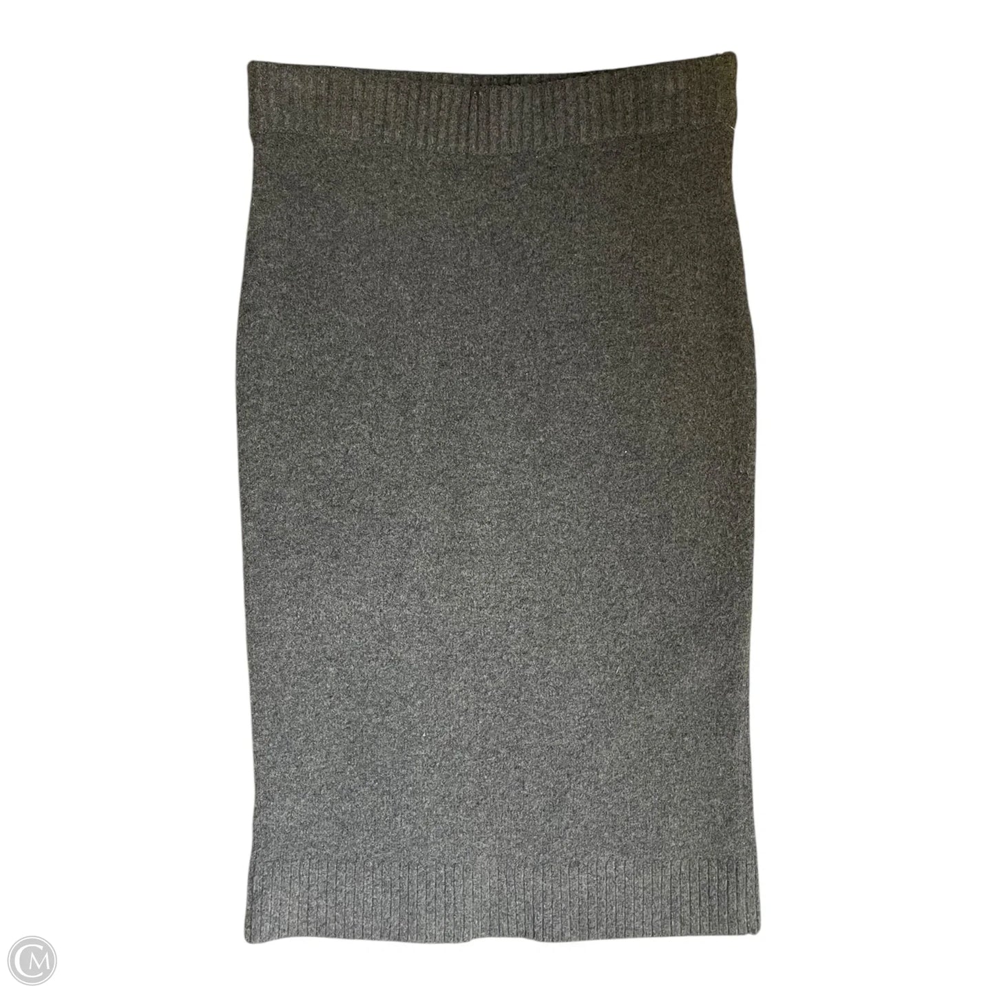 Skirt Maxi By H&m In Grey, Size: S