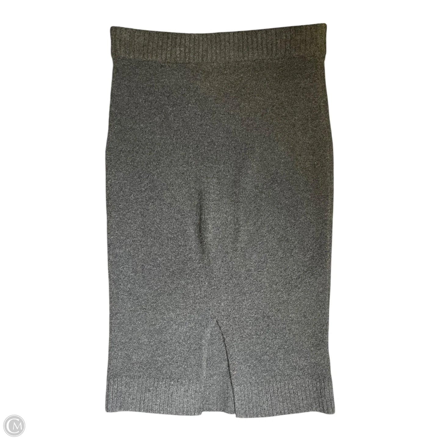 Skirt Maxi By H&m In Grey, Size: S