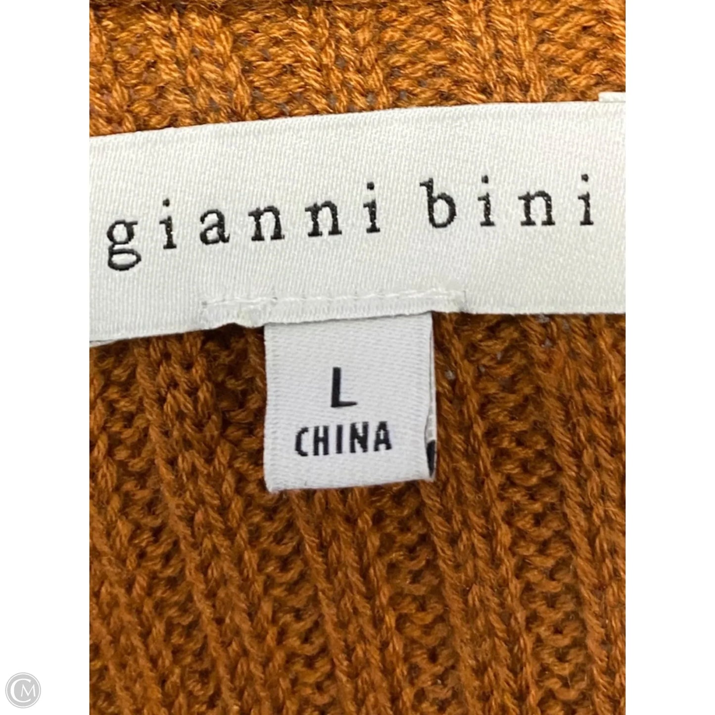 Sweater By Gianni Bini In Orange, Size: L