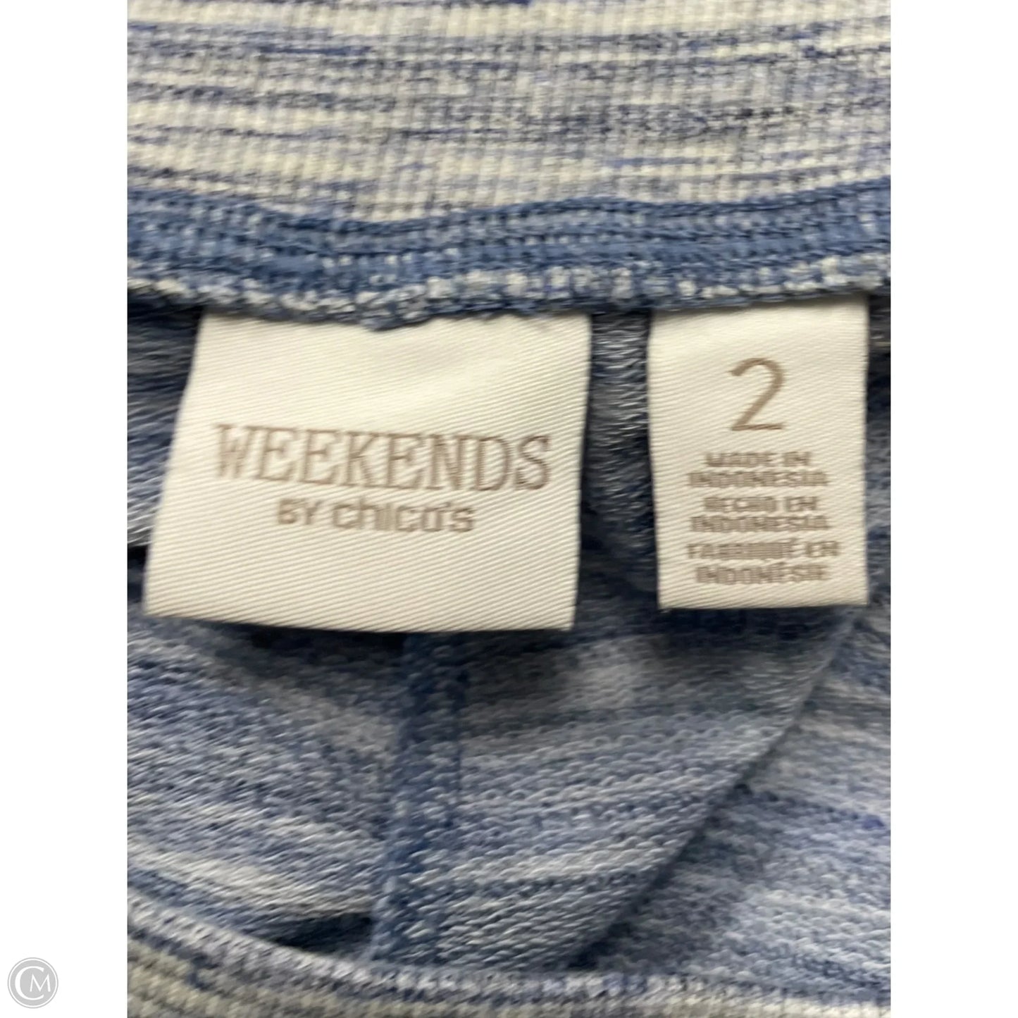 Pants Lounge By Chicos In Blue, Size: 2