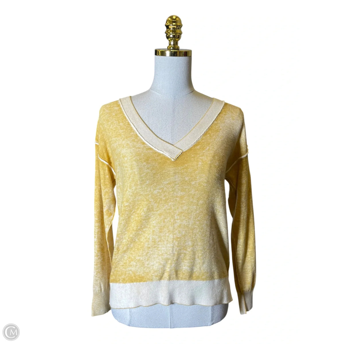 Sweater By Sundance In Yellow, Size: S