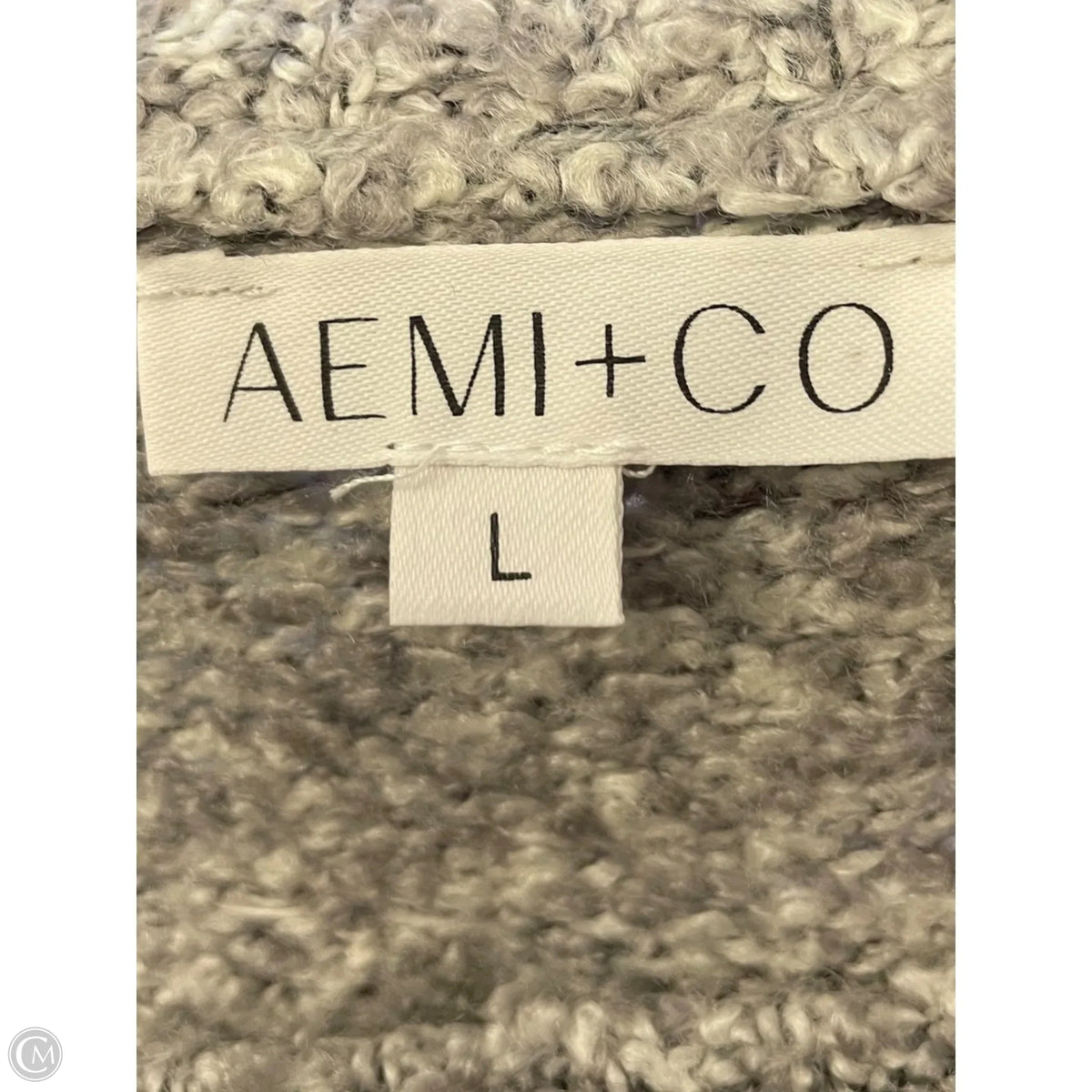 Sweater By Aemi + Co In Grey, Size: L