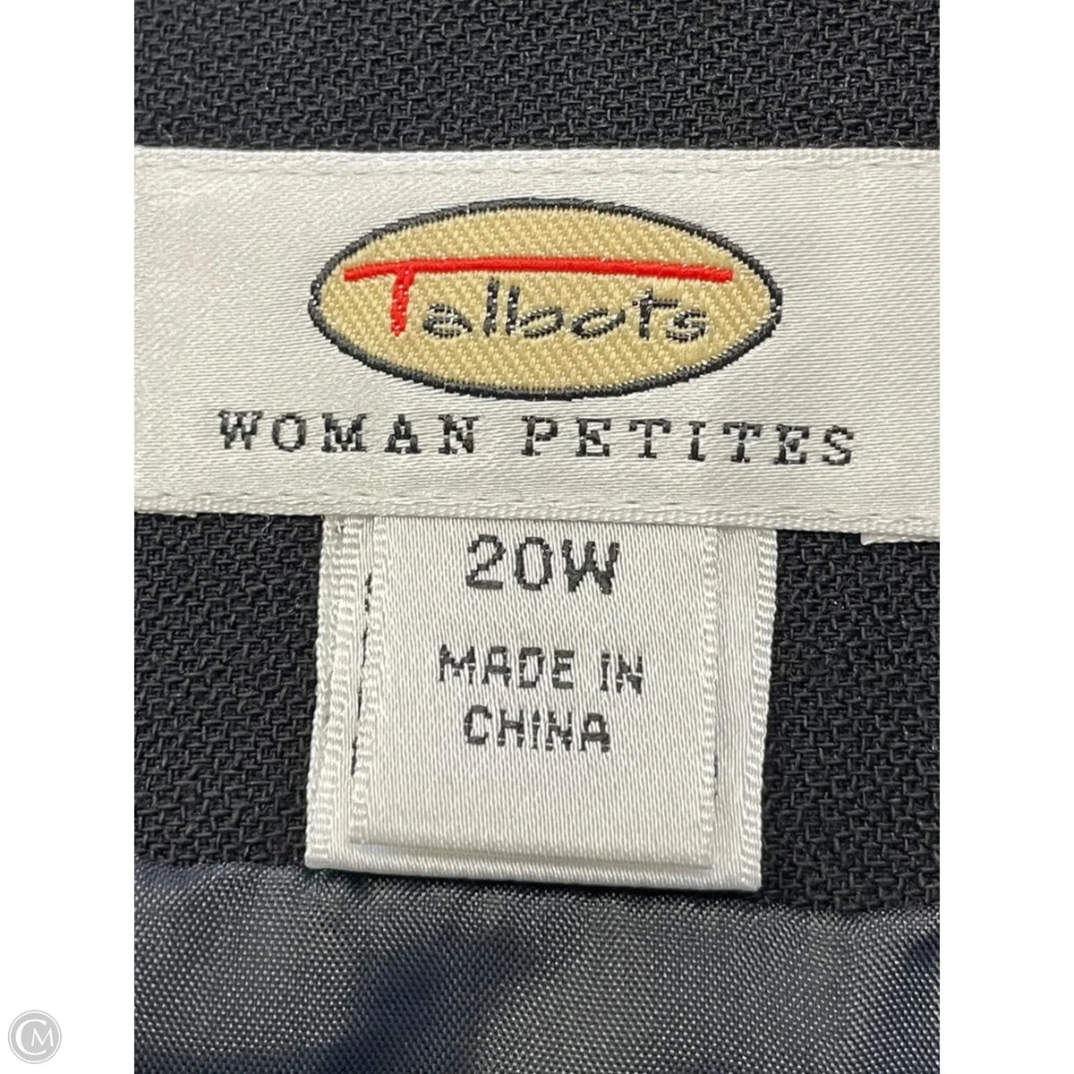 Skirt Midi By Talbots In Black, Size: 20