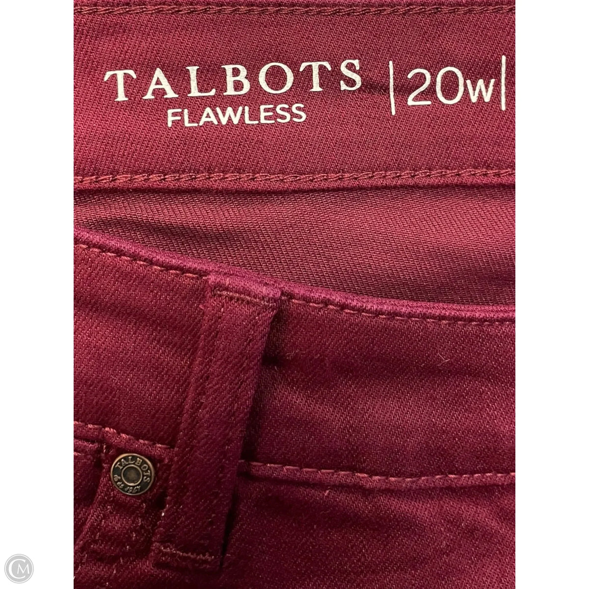 Pants Other By Talbots In Maroon, Size: 20
