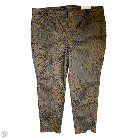 Pants Other By Chicos In Animal Print, Size: 20