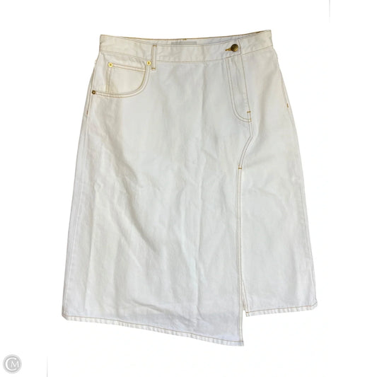 Skirt Designer By Tory Burch In Cream, Size: 10