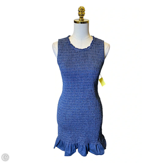Dress Casual Midi By American Eagle In Blue, Size: S